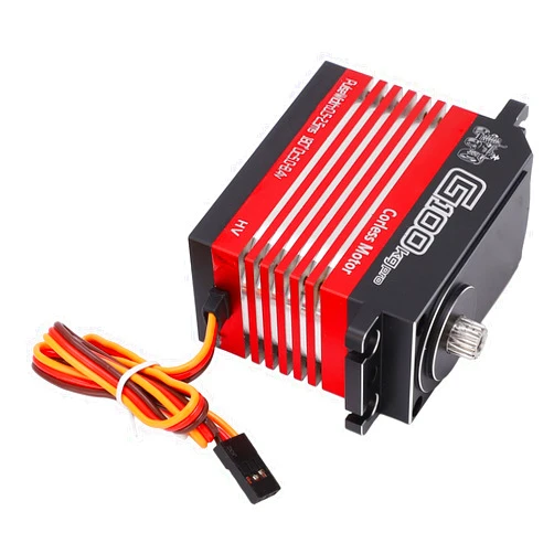 RTZY Servo Motor, G100 Pro 100KG RC Digital Servo (for RC Car Robot) 1: 5 1: 6 (for Helicopter Boat)
