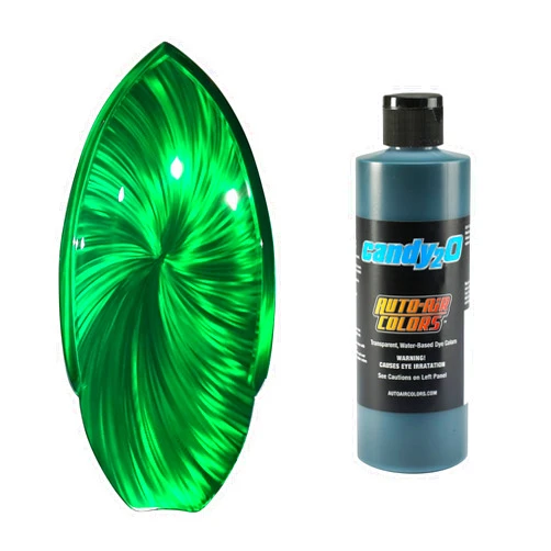 Auto Air Colors Createx Auto-Air Colors Candy2o Emerald Green 4661 2oz Waterborne Custom Paints