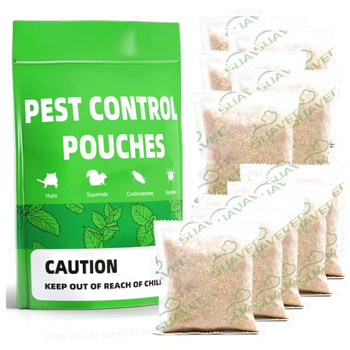 KPNKKWY Pest Control, Mice Repellent Pouches, Mouse Repellant Indoor, Mice Peppermint to Repel Rat, Ant, Roach, Mosquito & Moth, RV Mouse Deterrent, Keep Mouse Away for House, Mice Control-10 Pouches