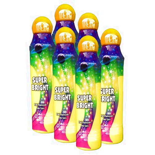 Super Bright Six Pack 3oz Yellow Bingo Dauber