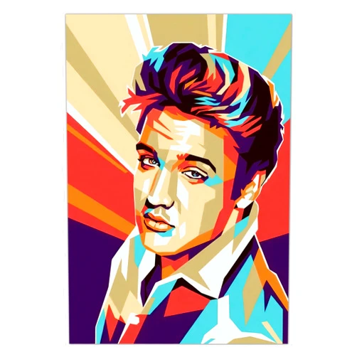 Modern Merch Elvis Diamond Art Kits for Adults 12x16in Diamond Painting Kits for Adults Gifts for Women DIY Elvis Wall Art Diamond Dots Arts and Crafts for Adults Elvis Presley Merchandise Gem Art