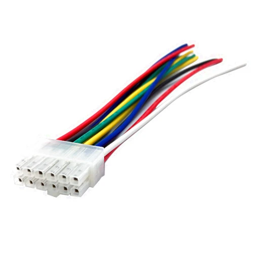 Aokus Dual 12 PIN Power Plug Wire Harness for XDM17BT, XDM290BT