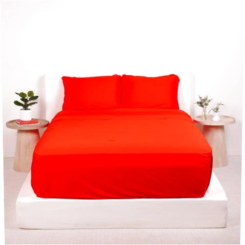 THE LAD COLLECTIVE 2.0 Bedding Set - 4 Piece Sheet & Pillow Case Set, Custom Blend, Soft, Comfortable, Temperature Regulating, & Easy-to-Use - (Twin XL, Sedona)