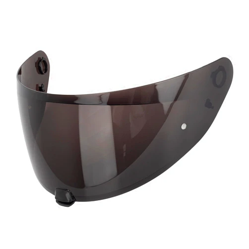 The Helmet Shop HJ-31 Dark Smoke Motorcycle Helmet Visor Fits HJC i10 & i70 - Pinlock-Ready Replacement Shield | Optically Correct, UV Protected Polycarbonate Motorcycle Visor, Tool-Free Quick Swap