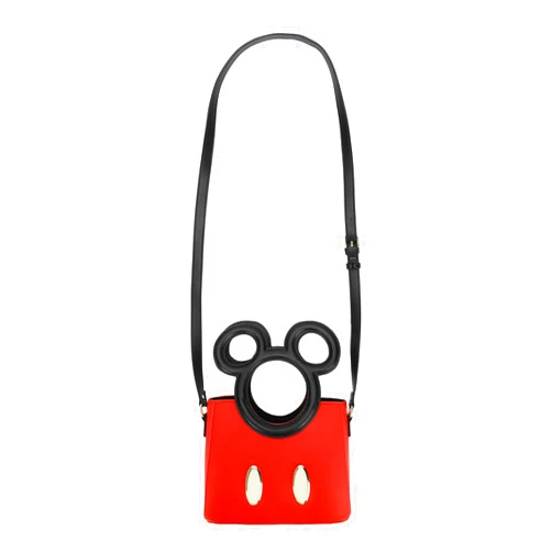 Bioworld Disney Mickey Mouse Satchel Bag with 3D Ears