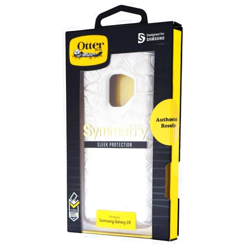 OTTERBOX SYMMETRY SERIES Case for Samsung Galaxy S9 - Retail Packaging - THROWING SHADE (WHTE/ROASTED TAN/THROW SHADE)