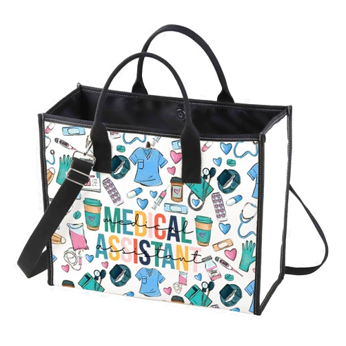 WZMPA Medical Assistant Cosmetic Bag MA Graduation Gift Nurse Medical Assistant Makeup Zipper Pouch Bag Medical Assistant Retirement Welcome Gifts (Medical Assistant-TB)