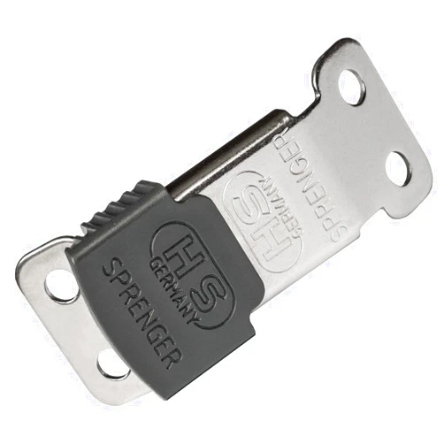 Sprenger ClicLock Fastener Stainless Steel Buckle for Prong Dog Training Collar & Quick Release with Easy Buckle for Small Medium Large Dogs (2.25mm)