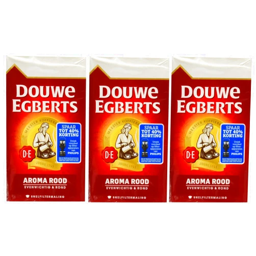 Douwe Egberts Douwe Egberts Aroma Rod Ground Coffee, 8.8000-Ounce Packages (Pack of 3)