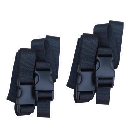 BootYo! PackYo! Utility Straps/Cinch lash Strap with Quick Release Buckle by Mt Sun Gear. Great for Backpacking, air mattresses, Sleeping Bags (Pair)