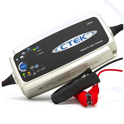 CTEK (56-353) MULTI US 7002 12-Volt Battery Charger,Black