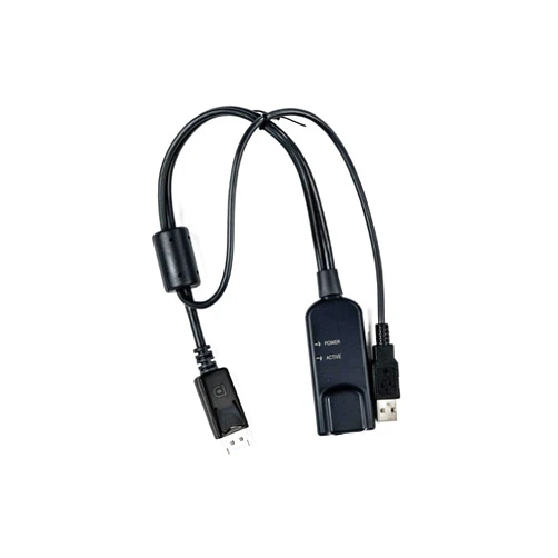 Avocent Vertiv Avocent MPU KVM Interface Module, Virtual Media Common Access Card (CAC), USB, Keyboard-Mouse, RJ-45 Female Network, for Vertiv Avocent Merge Point Unity (MPUIQ-VMCDP), DisplayPort Cable