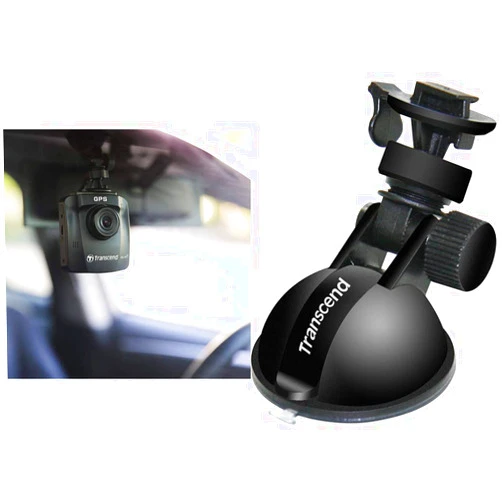 Transcend Dash Camera DrivePro 250 (TS-DP250A-32G) and Suction Mount for DrivePro Car Video Recorder