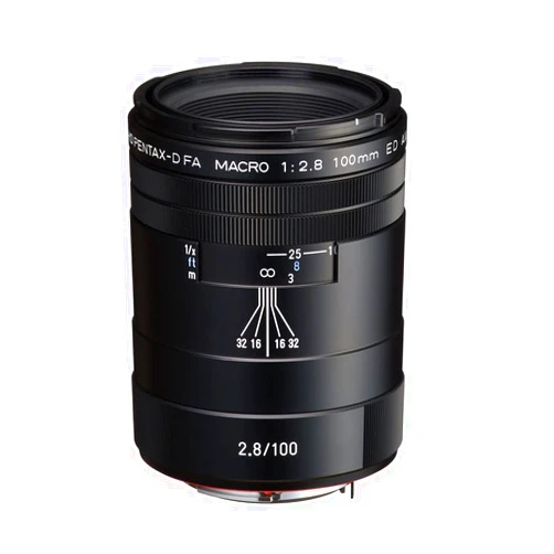 Pentax HD PENTAX-D FA Macro 100mm F2.8ED AW Macro Lens, dustproof, Weather-Resistant AW (All Weather) Construction, Black (20320)