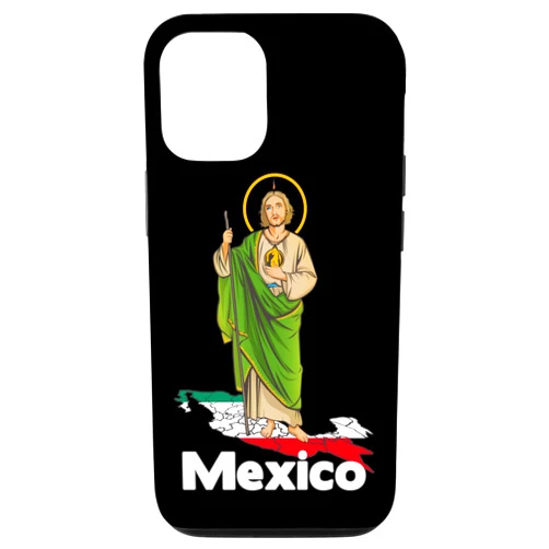 Saint Jude Thaddeus con México Estados iPhone 12/12 Pro San Judas Tadeo with Mexico Case