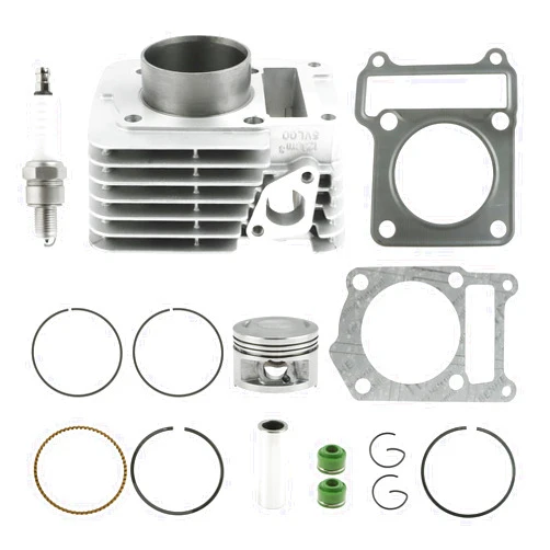 FLYPIG Cylinder Piston Gasket Top End Ring Set Rebuild Kit for 2000-2005 Yamaha TTR125 TTR125E TTR 125 Cylinder Top End Piston