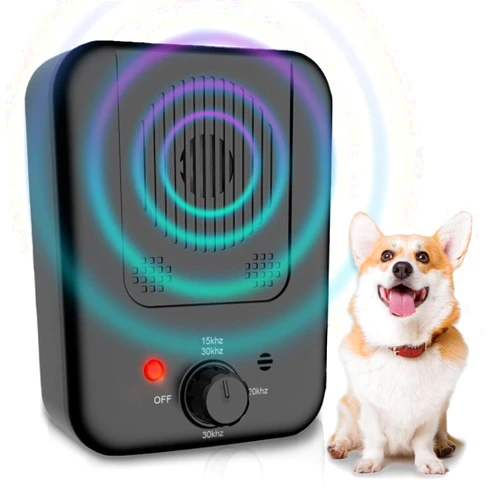 TBYUM Bark Box Anti Barking Device and Neighbors Dog Silencer 33 Ft - 3 Modes Bark Box Anti Bark Device, Stop Barking Dog Devices, Ultrasonic Dog Bark Control, Bark Deterrent Outdoor
