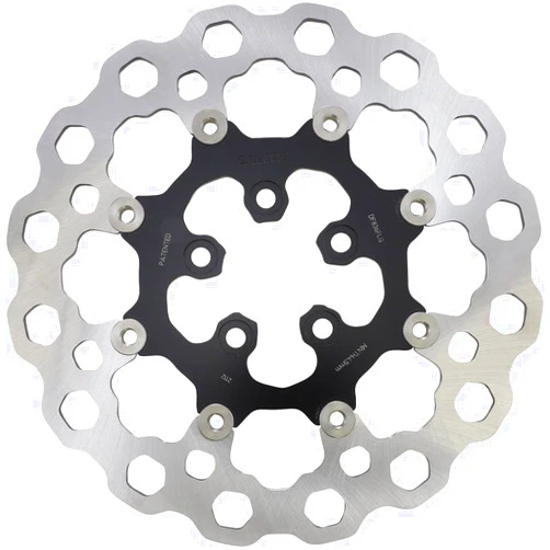 Galfer DF836FLQ Cubiq Rear Brake Rotors - Full-Floating with Black Carrier