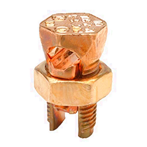 Penn-Union S-2 Split Bolt, Copper, 6-2 AWG- Pack of 5