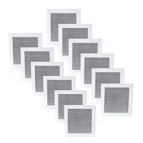 Brave Tour 12 Pack 2 Inch Drywall Repair Patch, Aluminum Wall Repair Patch Self Adhesive Fiber Mesh Over Galvanized Plate,Screen Patch Repair for Drywall Plasterboard (2 Inch)