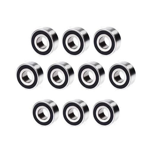 Othmro 2Pcs 3202-2RS Deep Groove Bearings 15x35x15.9mm Double Sealed Ball Bearing High Carbon Chromium Bearing Steel