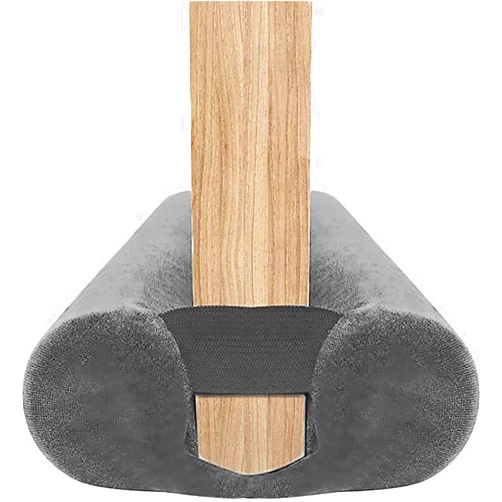 BKSAI Door Draft Stopper for Doors No Adhesive Draught Excluder Under Door Wind Blocker for Bottom of Door,Reduce Noise Draught Excluder Sweep Sound Proof (Grey 24-29IN / Distance Under The Door 1IN)