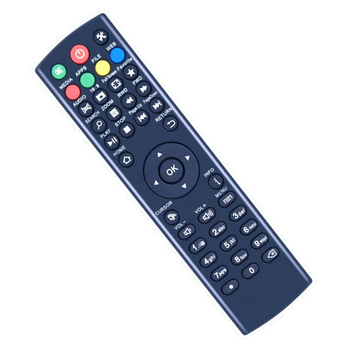ZWP K3 Universal Replacement Remote Control for Super Box S1, S2, S3, S4, S5 Pro,S5,S6 Max,S6 Ultra, and Octastream Q1,Elite II,MAX IV,Elite Max, and MagaBox, for Mars box remote（Whitout “TV ”Buttons）