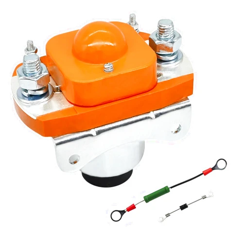 Disenparts MZJ-400A Contactor Solenoid Universal 48V 400A Compatible With Heavy Duty Golf Cart