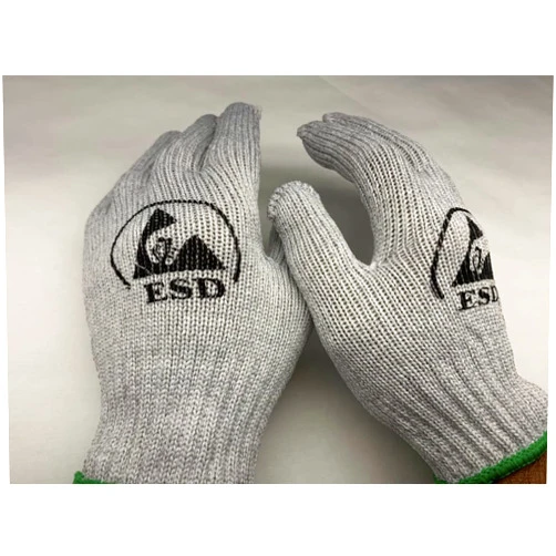 Generic ESD Gloves - Heat Resistant - Anti-Static Gloves (10 Pairs, Medium)