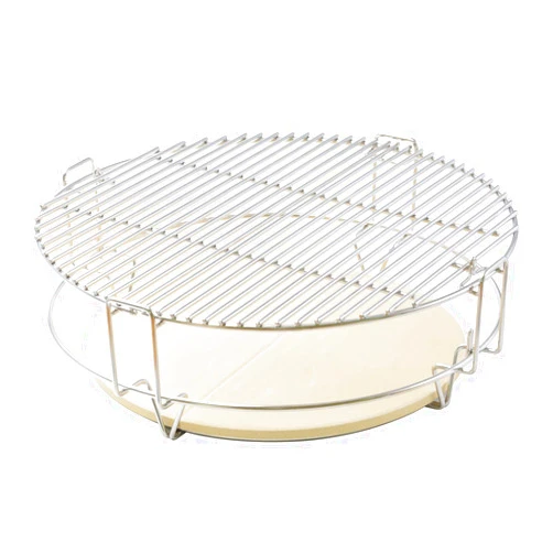 Onlyfire only fire Cooking System Fit for Large Big Green Egg, Kamado Joe Classic, Large Grill Dome, and Other Kamado Grill