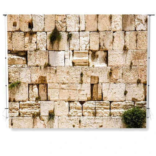KUKUSOUL 10x8ft Western Wall Jerusalem City Backdrop Israel City Background Worship Religious Church Event Room Decor Photo Booth Studio Prop KU892