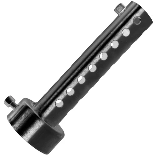 Amavoler Motorcycle Exhaust Silencer Motorbike Muffler Insert Baffle Silencer Universal (black-48mm)