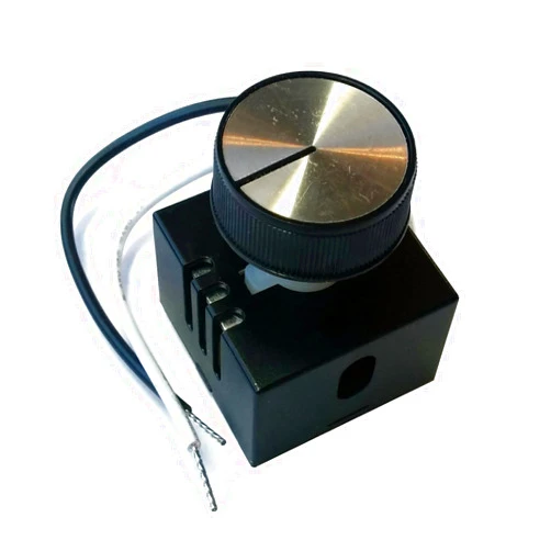 Midwest Hearth Fan Speed Control Kit | Fireplace and Stove Blowers | On/Off Variable Speed Controller with Rheostat Knob and Hardware