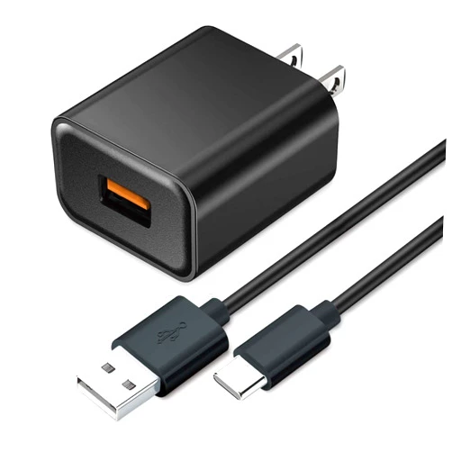 RCBCH 18W Fast Charger Fit for T-Mobile REVVL 6 PRO 5G/REVVL V+ 4 4+ 2 Plus 4 Plus 5G/Revvlry+,Samsung Galaxy A32 A42 A52 5G A12 A13 S10 S10+ S10e S9 S9+ USB Type-C Phone USB-C Charging Cable Cord (6.6FT)