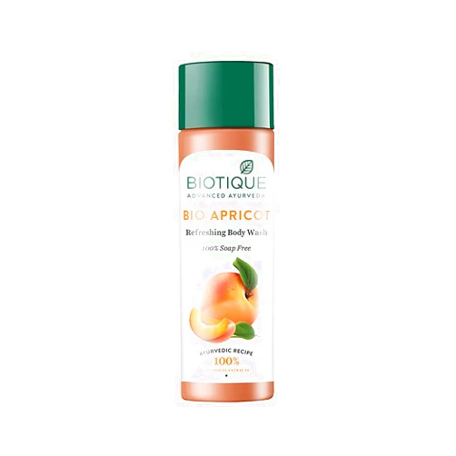 Biotique Bio Apricot Refreshing Body Wash, 190 ml/6.42Fl.Oz.