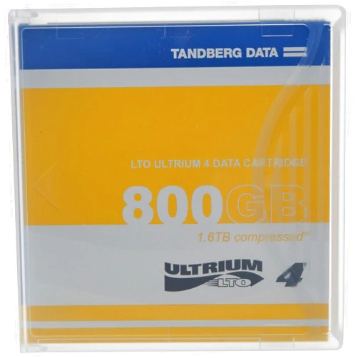TANDBERG DATA LTO Ultrium 4 Storage Media Tape Cartridge (433781)