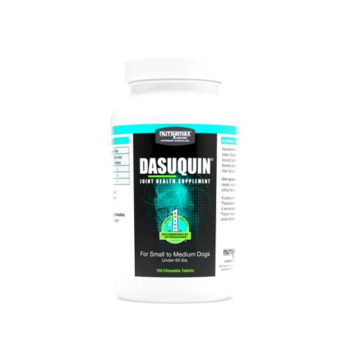 Nutramax Laboratories Nutramax Dasuquin Joint Health Supplement for Small to Medium Dogs - With Glucosamine, Chondroitin, ASU, Boswellia Serrata Extract, Green Tea Extract, 150 Chewable Tablets
