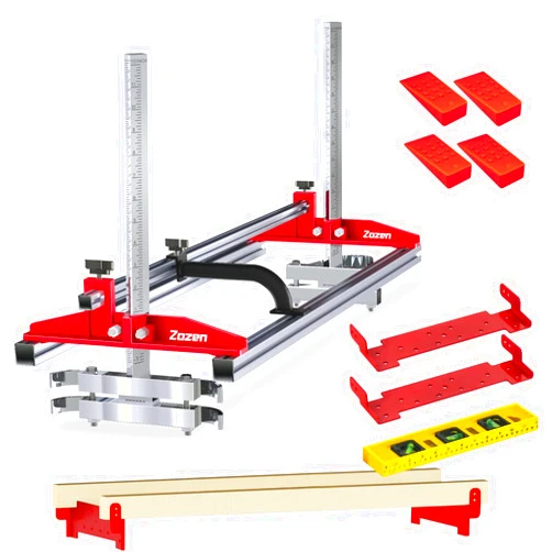 Zozen Chainsaw Mill with Lumber Guide Brackets, Portable Sawmill Kit - Can be Assembled into 3 sizes for Independent Use, Suitable for 14-36