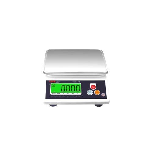 VisionTechShop VK-2D 0.1g Premium Food Kitchen Scale, Lb/Oz/Kg/g Switchable, Stainless Steel Plate Food Scale, Large LCD Display with Backlight, 12lb Max Capacity, 0.001lb Readability