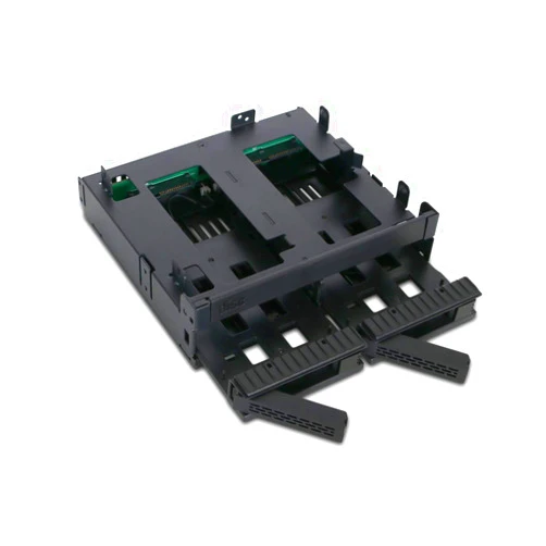 ICY DOCK 2 Bay 2.5 SAS/SATA HDD/SSD Mobile Rack Enclosure + Ultra Slim/Slim CD DVD-ROM Optical Drive Slot for 5.25 Bay | ExpressCage MB732SPO-B
