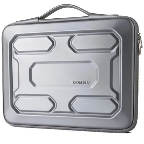 DOMISO 14 inch Laptop Sleeve with Handle Shockproof Computer Bag Waterproof EVA Protective Carrying Case for 14