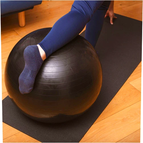 Thumbs Up Magnum Brands Group 65CM Exercise Ball for Fitness, Pilates - The Gym Sessions Balance Core Workout Yoga Ball with Pump