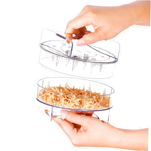 MANBA Chicken Shredder - Clear Chicken Shredder Tool Twist, Meat Shredder Tool Twist, Chicken Breast Food Shredded Tool Twist Grinder Machine for Dog and Cat Food Meal Prep
