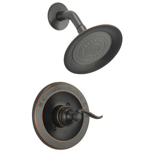 Delta Faucet Windemere 14-Series Shower Faucet Set, Shower Handle, Oil Rubbed Bronze Shower Faucet, Delta Shower Trim Kit, Oil Rubbed Bronze BT14296-OB (Valve Not Included)