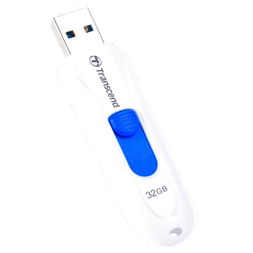 Transcend 32GB JetFlash 790 USB 3.1 Flash Drive (TS32GJF790W), White