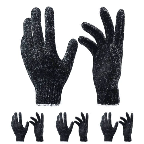 Oueliche 4 Pairs 8 Pcs Exfoliating Gloves for Shower - Premium Bath Gloves - Body Scrubber Gloves for Shower, Spa, Massage, Body Scrubs, Remove Dead Skin, Deep Cleaning