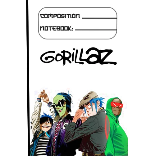 IDKR Kamal Gorillaz: Notebook 120 pages | 6