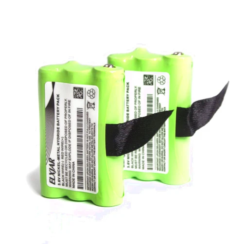 Coonyard (2-Pack) 3.6V Ni-MH Battery Replacement for Uniden BT-1028, 58037235E, GMR3040-3CK GMR3040-2CK GMR2638-2CK Two-Way Radios