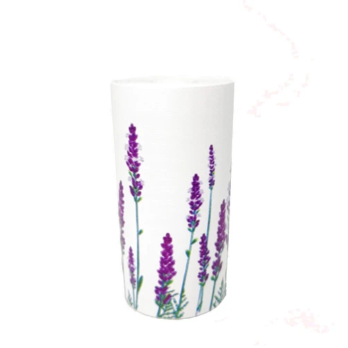 VisitRyl Peel and Stick Wallpaper Border Self-adhesive wall border Sticker Home Ceiling Decorative Border for Bathroom Living Room Kitchen Lavender 10cm X 500cm