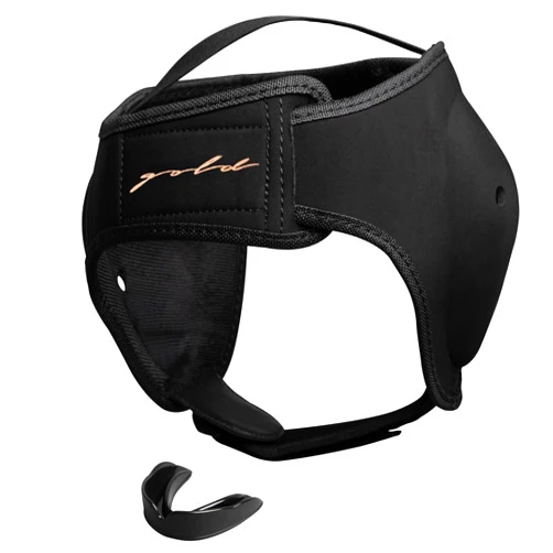 Gold BJJ Headgear for Jiu Jitsu, Wrestling, and MMA